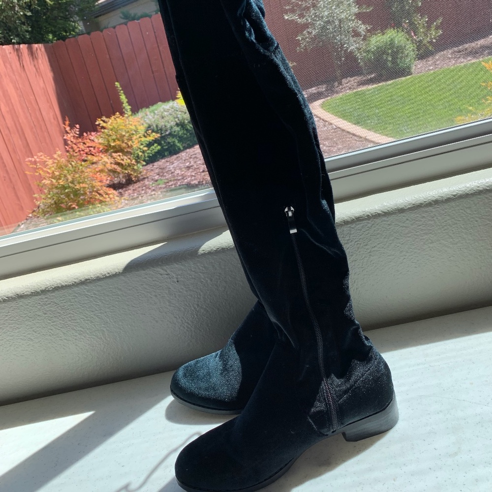 Thigh High Black Boots - image 1